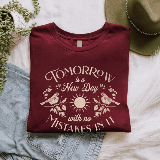 "Tomorrow Is A New Day" Anne of Green Gables Shirt