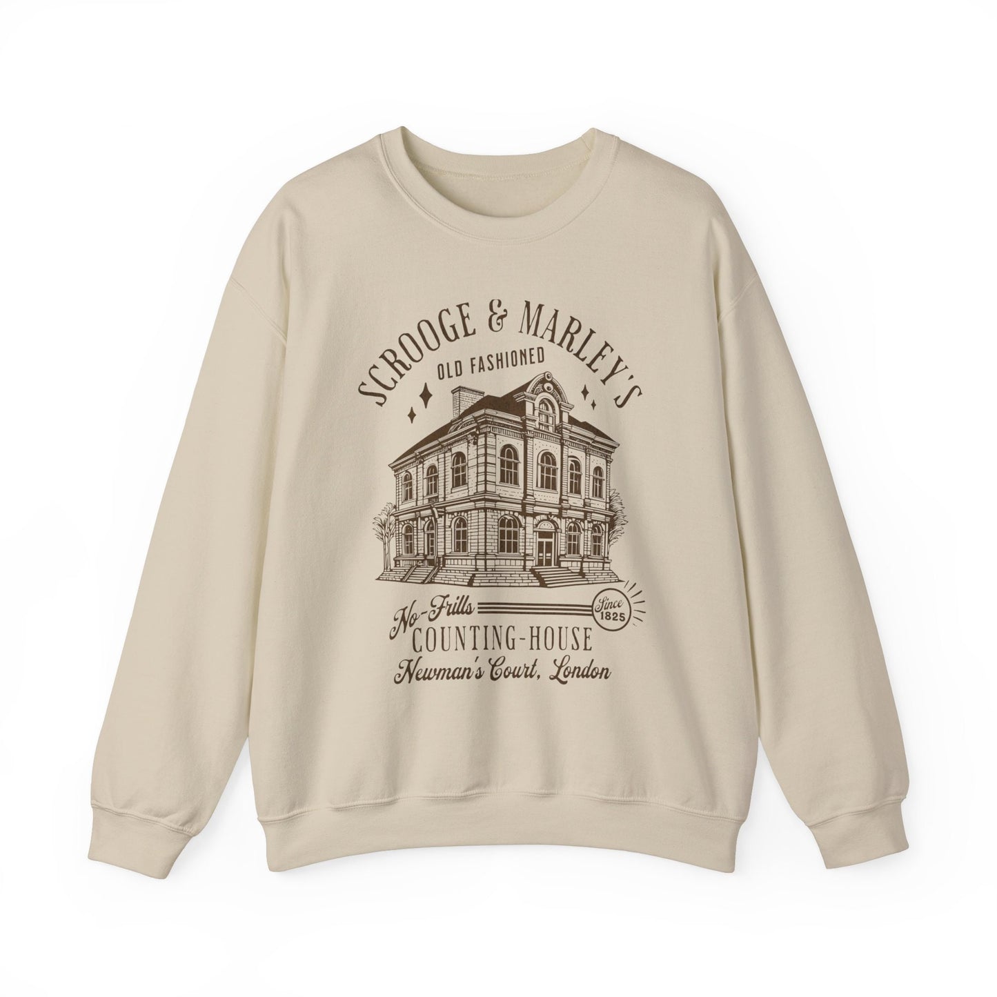 A Christmas Carol Sweatshirt | Scrooge and Marley Crewneck Sweater | Classic Literature Shirt | Charles Dickens Book Lover Librarian Gift