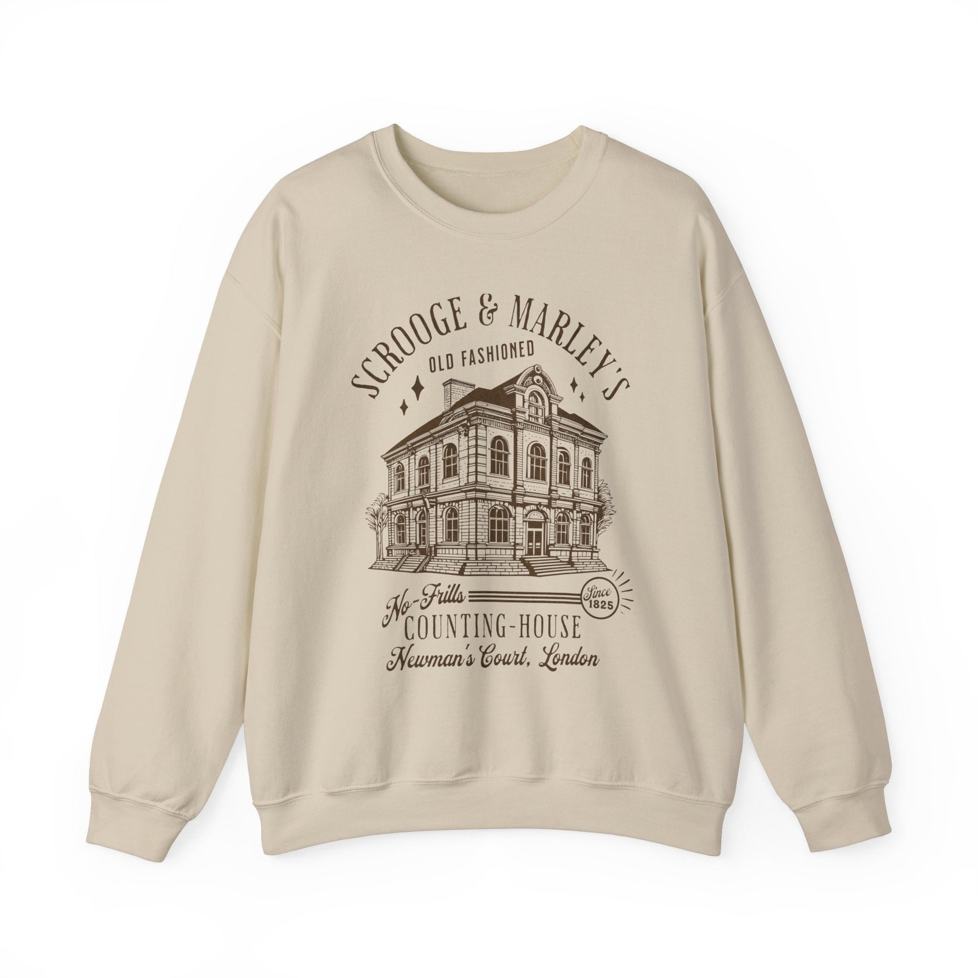 A Christmas Carol Sweatshirt | Scrooge and Marley Crewneck Sweater | Classic Literature Shirt | Charles Dickens Book Lover Librarian Gift