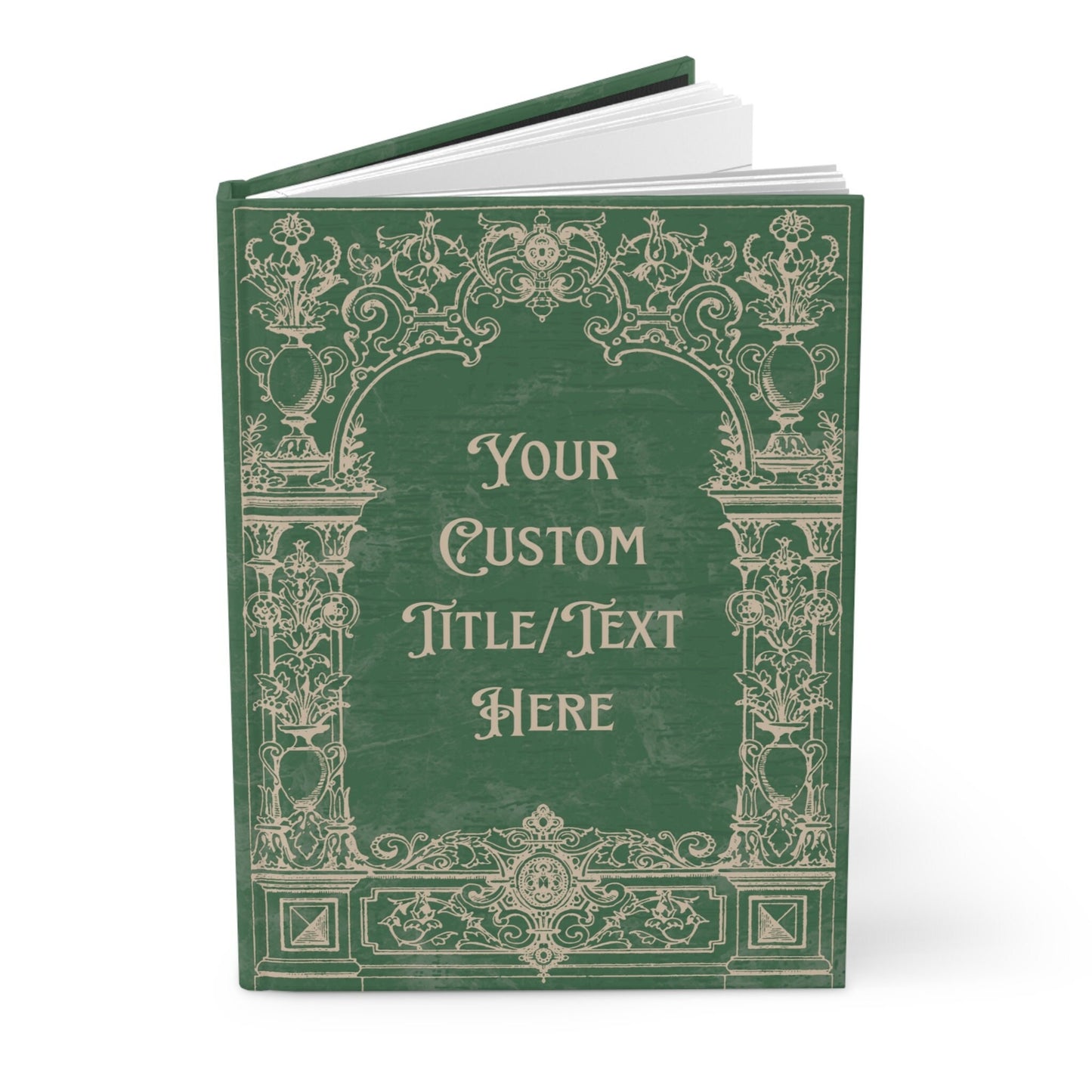 Custom Cover Vintage Style Journal